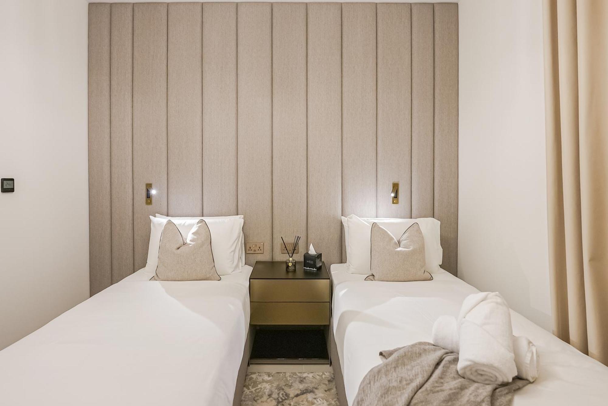 דירות Modern 2Br High Floor Haven In Vida Dubai Marina מראה חיצוני תמונה